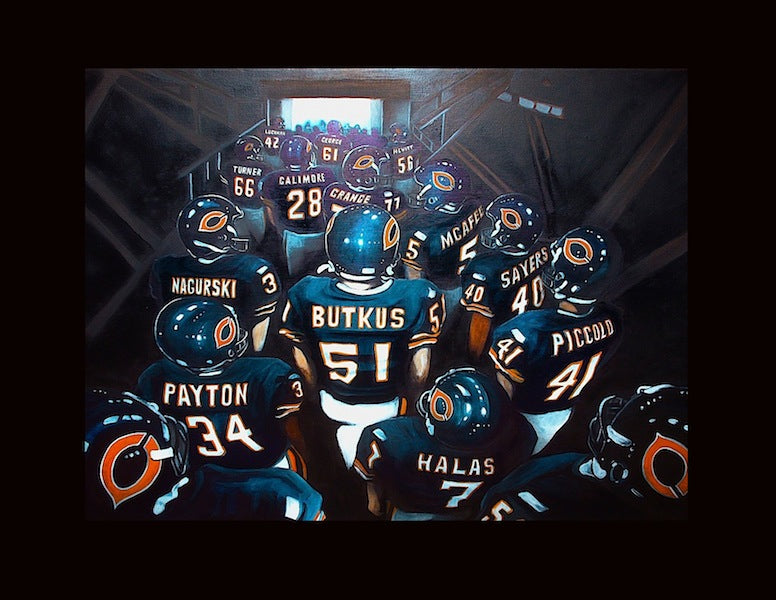 Randsom Keith Fine Art Print Bears retired numbers