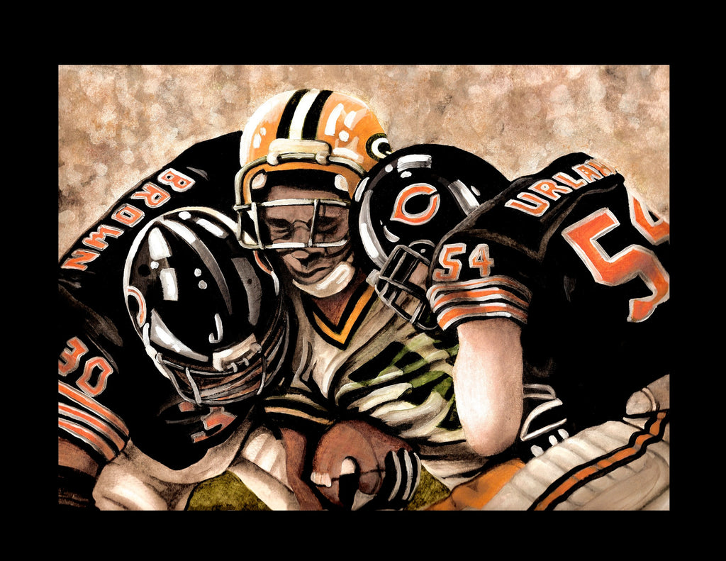 Fine Art Print by Randsom Keith Chicago Bears
