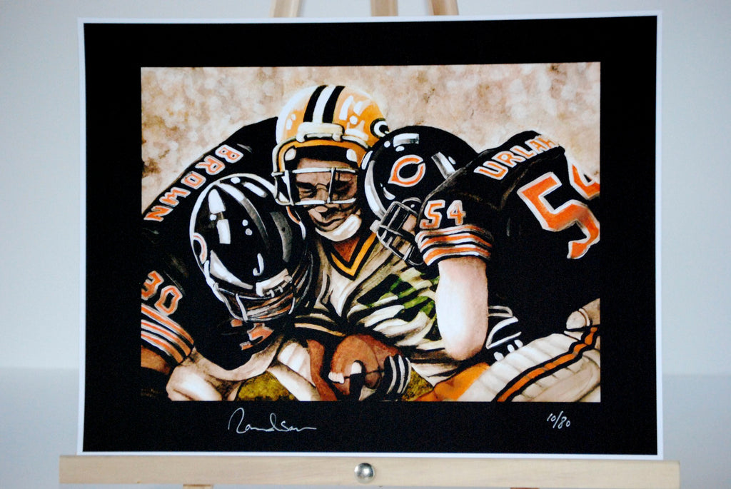 Fine Art Print by Randsom Keith Chicago Bears